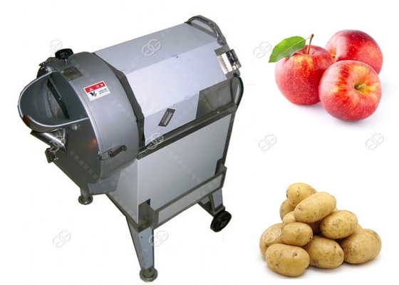 China 304  Stainless Steel Fruit And Vegetable Cutting Machine With Cuber Slicer Shredder Shape supplier