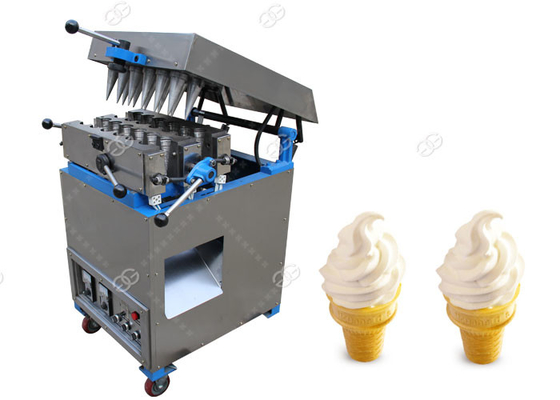 China 220V/50HZ GELGOOG Ice Cream Cone Machine for Crispy Cone , 1000*600*1200mm supplier