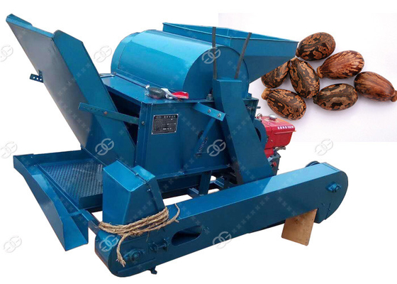 China Castor Seed Automatic Cashew Peeling Machine Ricinus Communis High Shelling Rate supplier