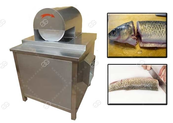 China Stainless Steel Meat Processing Machine , Fish Head Cutting Machine High Efficiency supplier