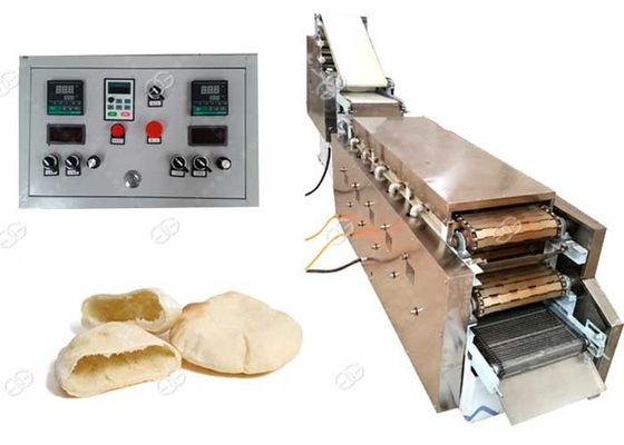 China Automatic Snacks Making Machine Electric Heating  , Henan GELGOOG Arabic Pita Bread Machine supplier
