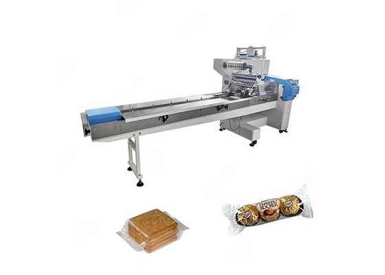 China Chocolate Bar Food Packing Machine Cereal Bar Packaging Machine Stainless Steel supplier