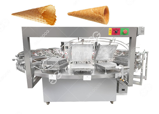 China 19KW Ice Cream Cone Baking Machine/Automatic Waffle Cone Making Machine Pakistan supplier