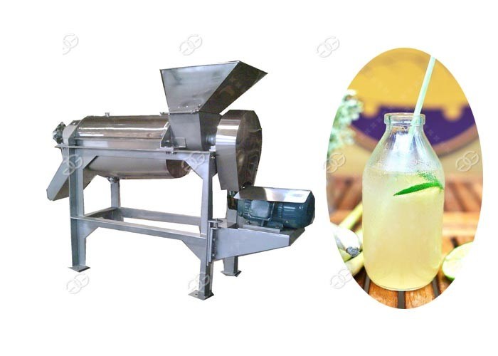 Industrial Fruit Juice Making Machine , Spiral Squeeze Juice Extractor