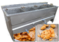 4 Basket Commercial Automatic Snack Deep Fryer Machine Gas Heating supplier
