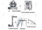 High Strength Industrial Grocery Packing Machine Rice Weight Filling Machine supplier