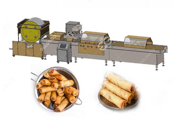 Spring Roll Tools 3000PCS/H Spring Roll Making Machine|Chun Juan Equipment Stainless Steel
