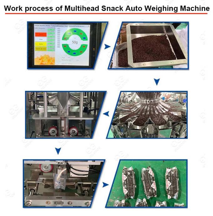 LK420 Multihead Weigher Packing Machine Nuts Packaging Machine (1501500ml)