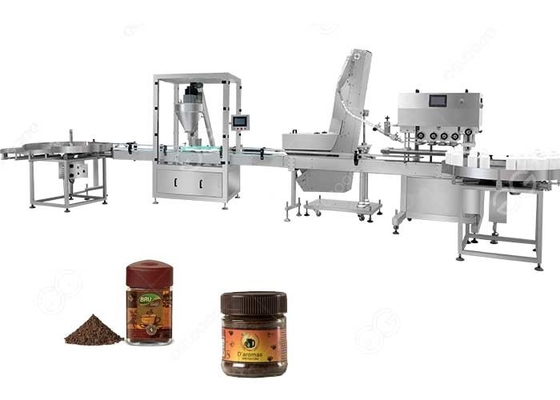 China China Manufacturer 20-35bottles/min Powder Filler Machine Coffee Powder Filling Machine supplier