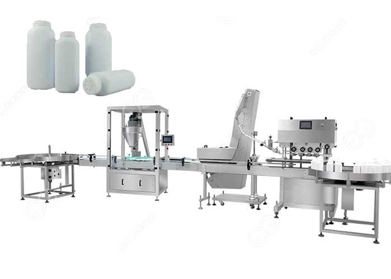 China Packing Accuracy &lt;±1% Screw Type Talcum Powder Bottle Filling Machine supplier