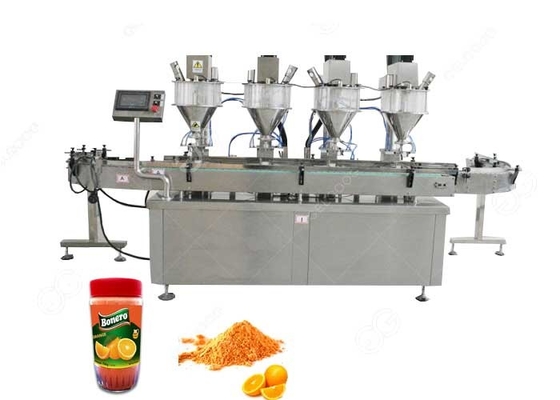 China 1-4 Heads Multi-Function 5-5000g Corn Juice Powder Filling Machine Line supplier