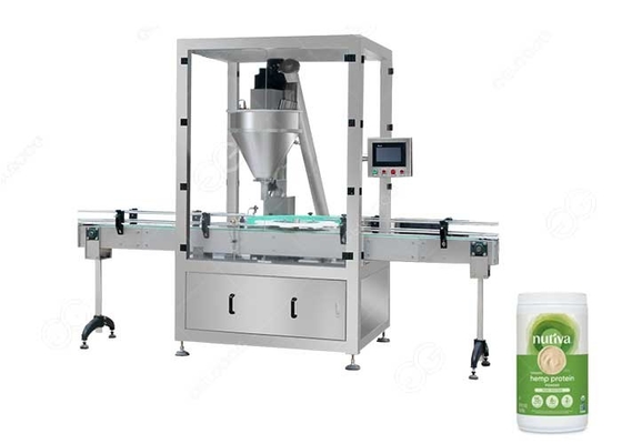 China Hot Selling 35 bottles/min Auger Protein Powder Filling Machine supplier