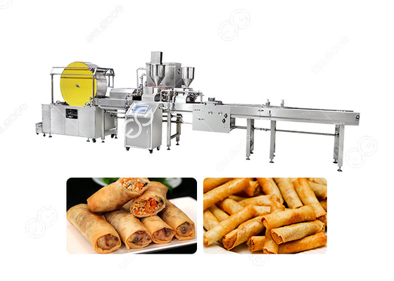 China 4000Pieces/h Egg Roll Production Line, Spring Roll Maker Machine supplier