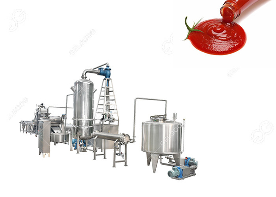 China 500 Kg Per Hour For Industrial Use Tomato Processing Machine Tomato Sauce Production Line Price supplier