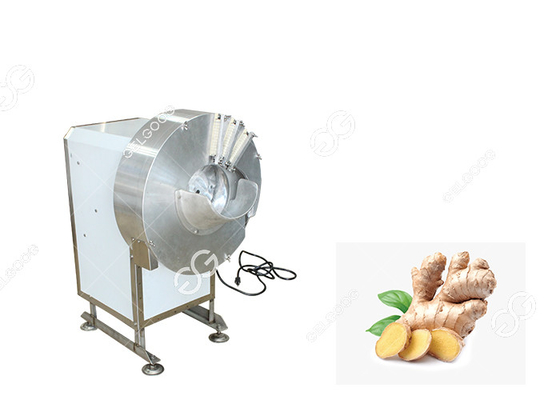 China 100kg/H Commerical Vegetable Slicer Machine Ginger Slicer Cutting Machine supplier