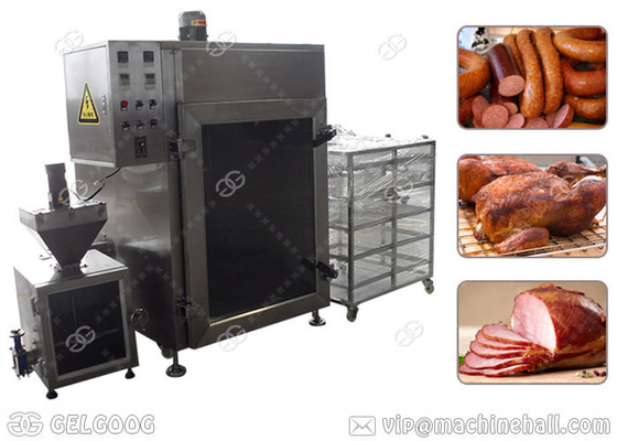 China Commercial Fish Smoking Equipment Hot Energy  For Smoked Meat Sealing Performance supplier