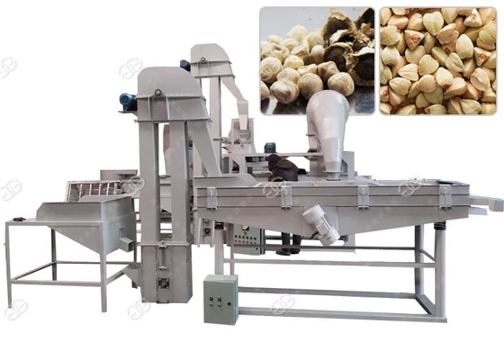 China Buckwheat Grading Nut Shelling Machine , Hulling Dry Areca Nut Peeling Machine supplier