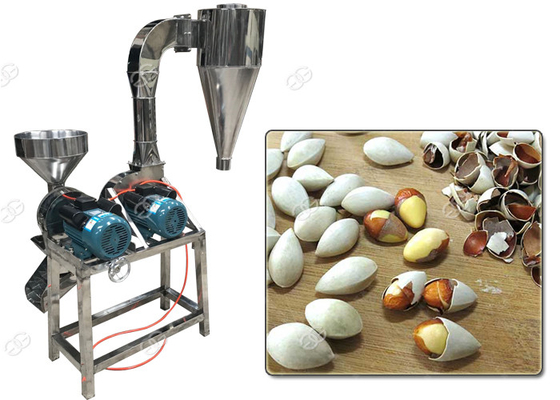 China Stainless Steel Nut Shelling Machine For Pecan Almond , Full Automatically supplier