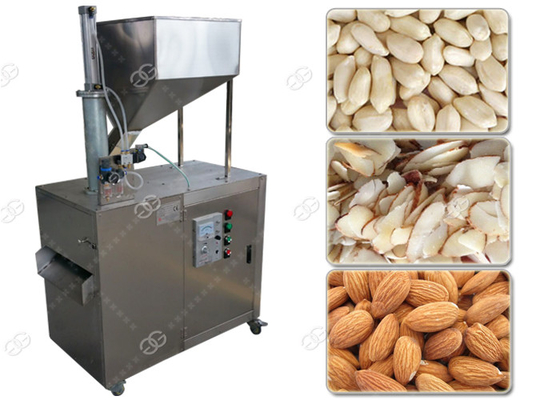 China Stainless Steel Nut Slicer Machine Almond Peanut Automatic Processing 380V supplier