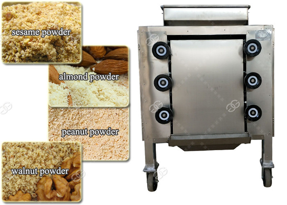 China Walnut Sesame Nut Cutter Machine , Almond Peanut Powder Making Machine supplier