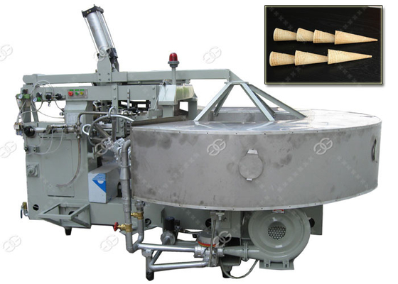 China Rolled Ice Cream Cone Biscuit Making Machine , Sugar Cone Making Machine Sri Lanka supplier