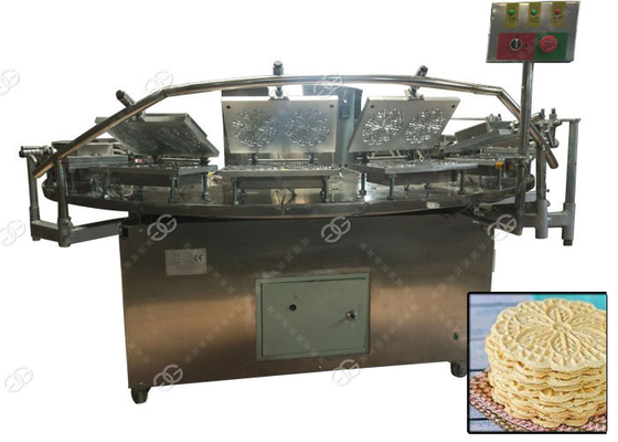 China Italian Pizzelle Cookie Baking Machine With Automatic Filling And Manual Picking supplier