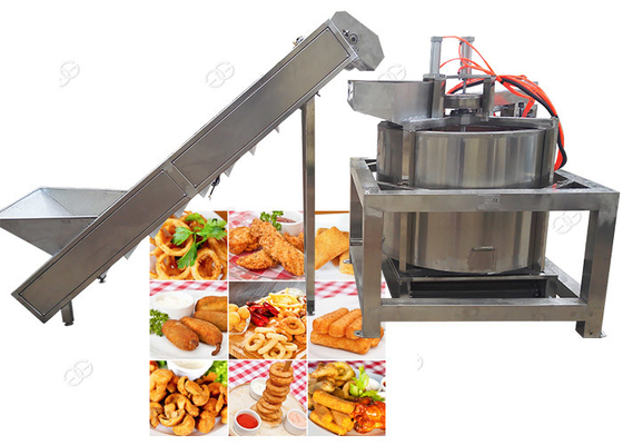 China Henan GELGOOG Automatic Fryer Machine Deoiling High Rotating Speed For Fried Food supplier