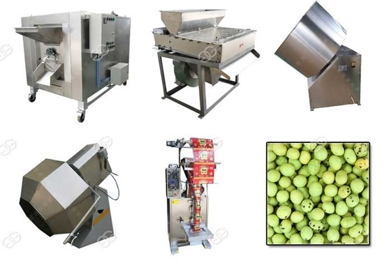 China Small Noise Coated Peanut Snack Production Line , Sugar Peanut Coating Machine supplier