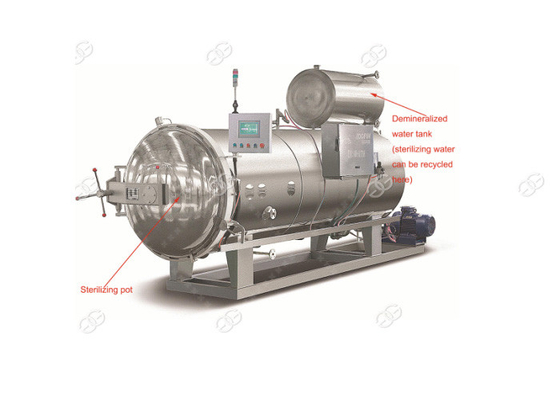 China Continuous Circulation Glass Bottle Sterilization Machine Automatic 1700*1000*2400mm supplier