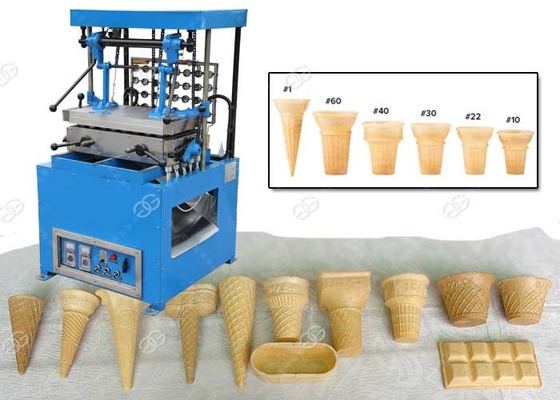 China Biscuit Ice Cream Cone Machine , Auto Cone Machine 800 - 1000 Pcs/H Capacity supplier