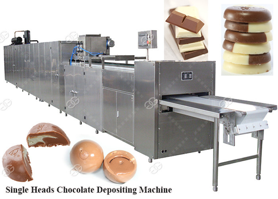 China Fully Automatic Chocolate Depositing Machine Moulding Production Line Price China supplier