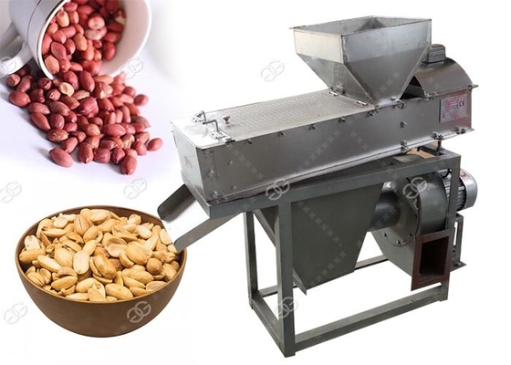 China Dry Nuts Roasting Machine Peanut Skin Peeling Groundnut Peeler Small 200 Kg / H supplier
