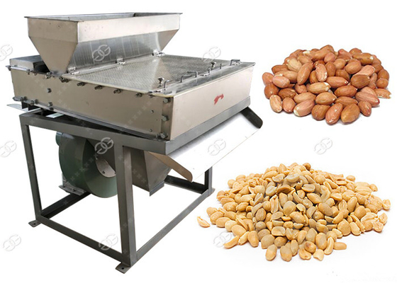 China Large Peanut Dry Peeling Nuts Roasting Machine Groundnut Skin Removing Machine supplier