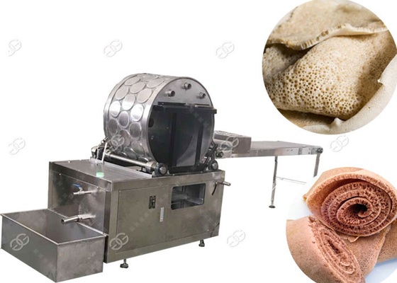 China Customized Ethiopian Injera Making Machine Gas Or Electric Heating 0.3-2mm Thickness supplier