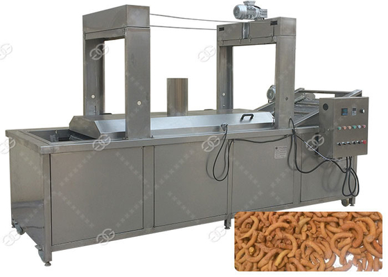 China Gas / Electric Heating Snacks Frying Machine / Industrial Deep Fryer Stainless Steel Material supplier