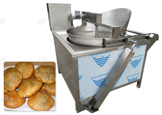 China Stainless Steel Automatic Fryer Machine 150kg/h Capacity 280L Oil Volume supplier
