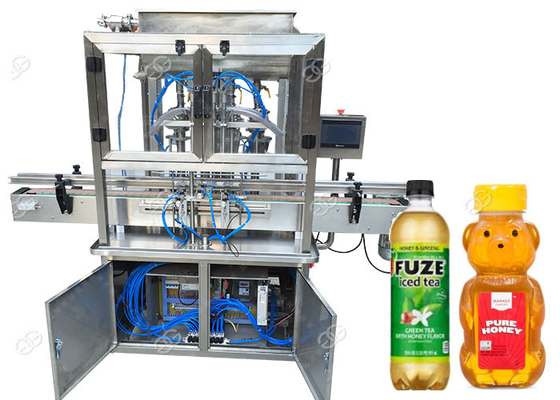China Automatic Honey Bottle Filling Machine / Honey Bottling Equipment SUS304 Material supplier