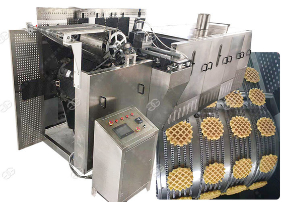 China Stainless Steel Waffle Biscuit Making Machine 3KW Cookies Maker Machine supplier