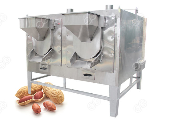 China Henan GELGOOG Peanut Nuts Roasting Machine Groundnut Roaster Gas Heating supplier