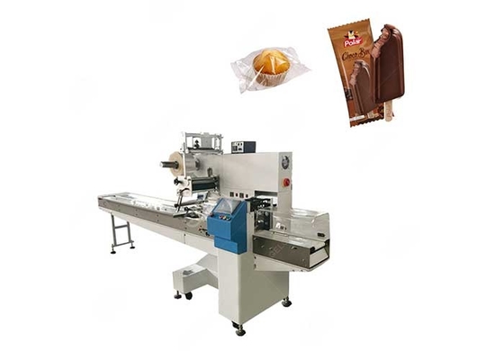 China Stainless Steel Automatic Ice Lolly/ Ice Cream/ Popsicle Packaging Machine supplier