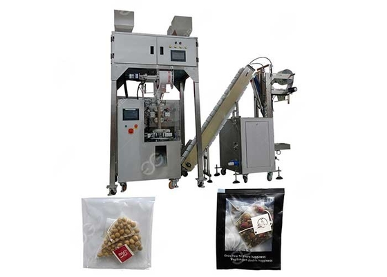 China Automatic Ultrasonic Sealing Triangle Tea Bag Packing Machine supplier