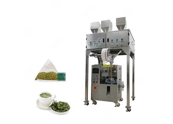 China Stainless Steel Ultrasonic Sealing Scented Tea Pyramid Tea bag Packaging Machine supplier