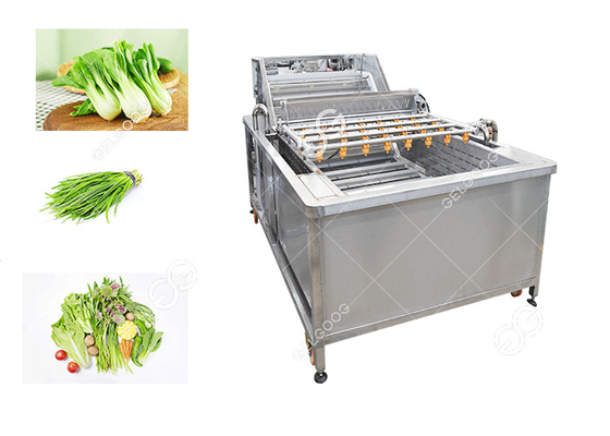China Leaf Vegetable Washing Machine Fruit And Vegetable Processing Equipment Without Damanage supplier
