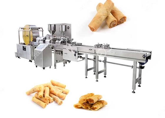 China 3000PCS/H Spring Roll Making Machine|Chun Juan Equipment Stainless Steel supplier