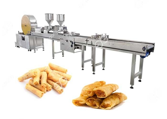 China Electric Imperial Roll Productio Line|Egg Roll Making Machine Manufacturer supplier