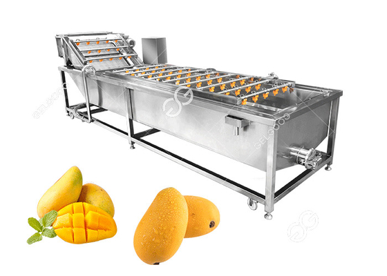 China Sterilization And Disinfection Mango Washing Machine Fruit Washing Machine Factory supplier