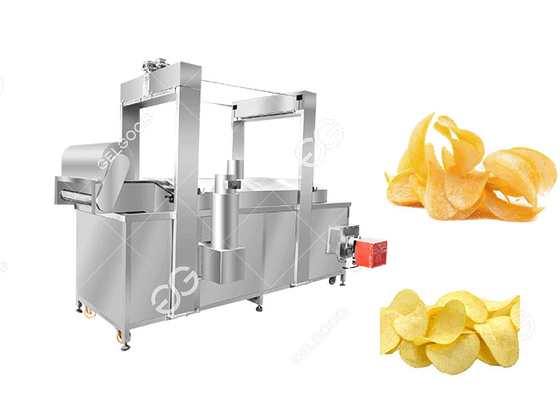 China Multifunction Potato Chips Making Plant / Henan GELGOOG Machinery Electric 200 Kg / H supplier