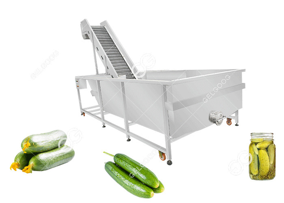 China Industrial Cucumber Washer Cucumber Washing Processing Machine For Pickled Cucumber Dried Cucumber supplier