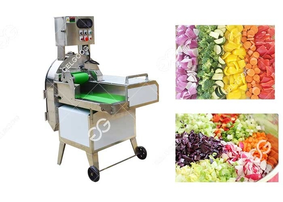 China Multifunction Vegetable Cutting Machine 0-60 Mm With Double Frequency Conversion supplier