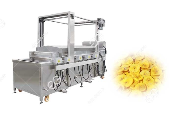 China Banana Chips Automatic Fryer Machine Commercial Donut Making Equipment supplier